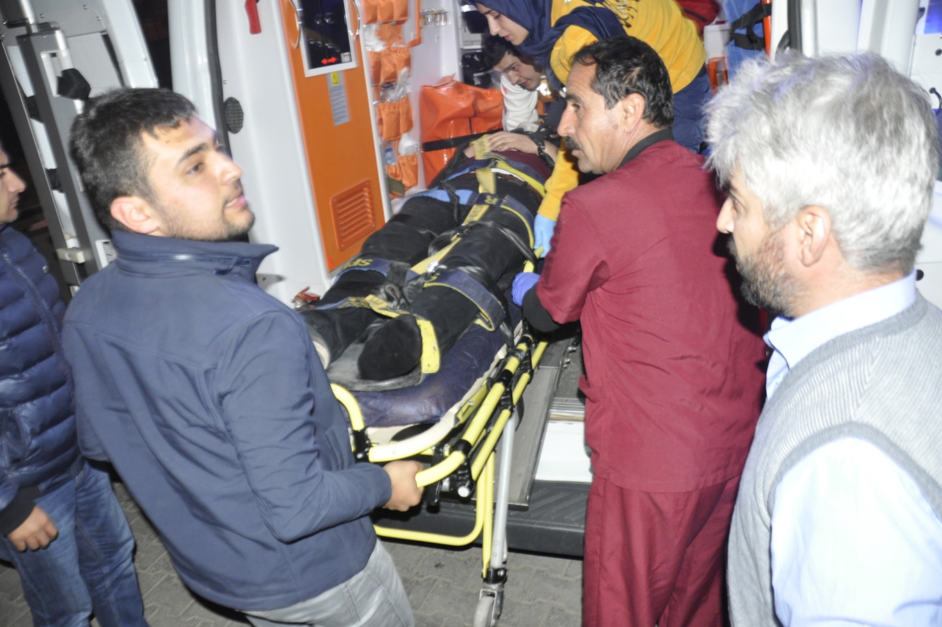 Kahta’da trafik kazası: 3 yaralı